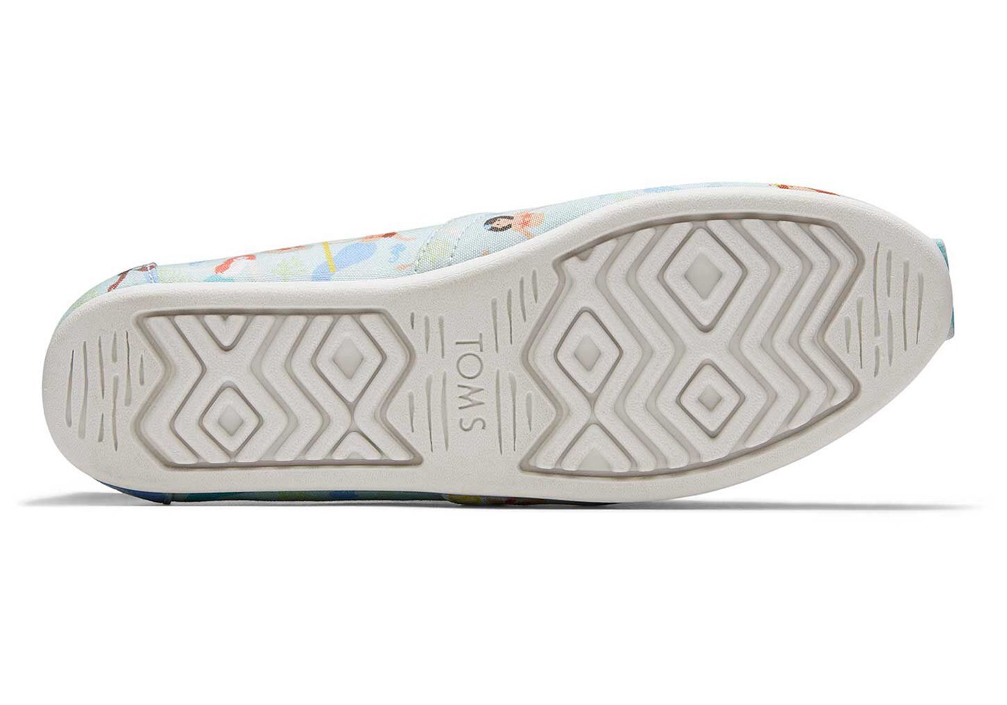 Toms Espadryle Damskie Niebieskie - Alpargata Mermaid Party - 71CMTPJZK